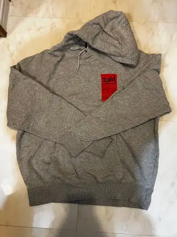 xgirl 그레이 후드티 M 사이즈