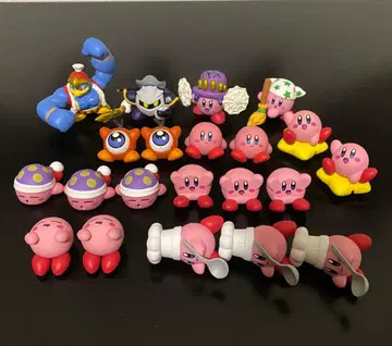 별의 커비 캡슐 토이 메타나이트 데데데 와들두 피규어 모음