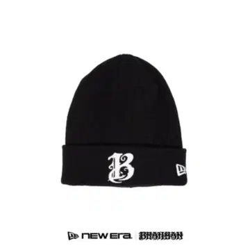 NEW ERA x BRAHMAN B 로고 니트 캡