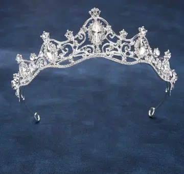 엘레강트한 크리스탈 티아라