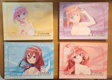 영화 5등분의 신부 캠퍼스 보드 4장 세트!!