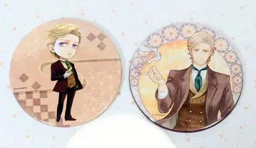 나비의 독 꽃의 체인 후지타 대형 캔뱃지 2종