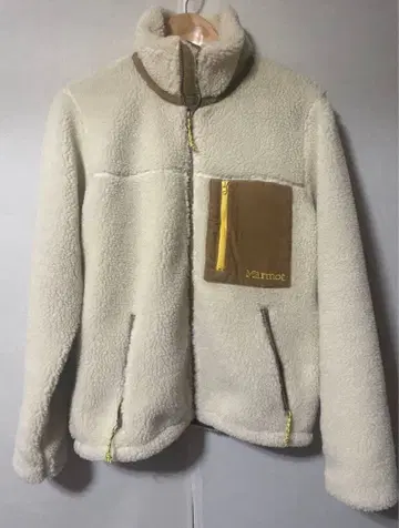 Marmot 플리스 자켓 크림