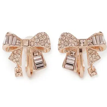 CELFORD 셀포드 비쥬 리본 귀찌 PNK 핑크 골드