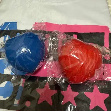 B'z 비즈 FYOP 가챠 릴렉세이션 하트 레드 블루