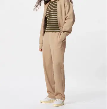 유니클로 드라이 스웨트 팬츠 S 미사용 새상품 택 포함