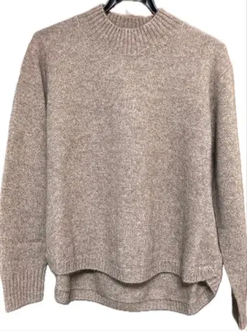 [택 포함] 야크 100% 하이넥 L 사이즈 니트 모크넥 스웨터