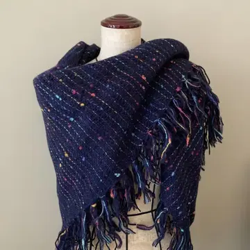 손뜨개 핸드메이드 스톨 머플러 무릎담요 새상품급