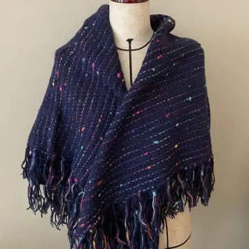 손뜨개 핸드메이드 스톨 머플러 무릎담요 기모노숄 새상품급