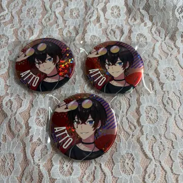 앗토 홀로그램 캔뱃지