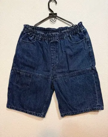 XLARGE 다크 데님 숏팬츠 L