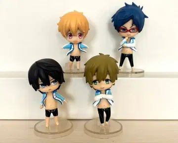 Free! 컬렉션 피규어 4개 세트