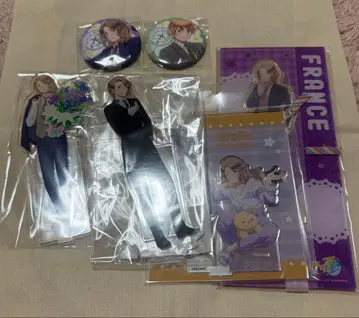 헤타리아 월드 스타즈 아크릴 스탠드 프랑스 파자마 등