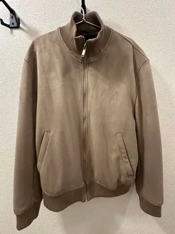 베이지 집업 점퍼