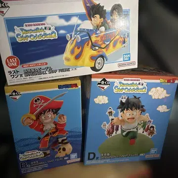 드래곤볼 스냅 컬렉션 2 피규어 3체 세트