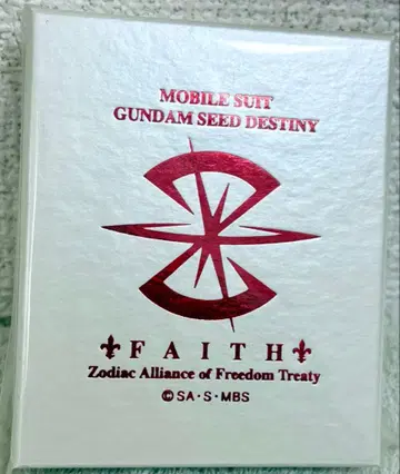 미개봉 공식 FAITH(페이스) 배지 건담 SEED DESTINY