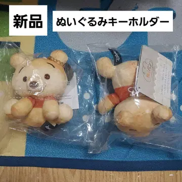 디즈니 캐릭터 Nui빵 체인 스트랩 마스코트 푸