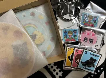 키요 복권 플레이트 아크릴 배지 스티커