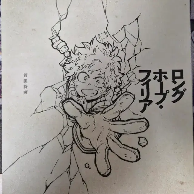 나의 히어로 아카데미아 미도리야 이즈쿠 롱 호프 필리아 일러스트 앨범