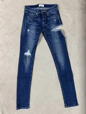 GYDA 데미지 가공 스키니 데님 S 사이즈