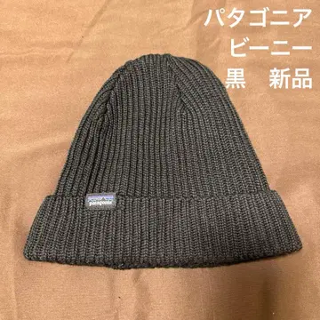 파타고니아 피셔맨즈 롤 비니 블랙