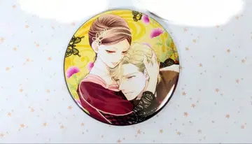 나비의 독 꽃의 체인 후지타 유리코 대형 캔뱃지