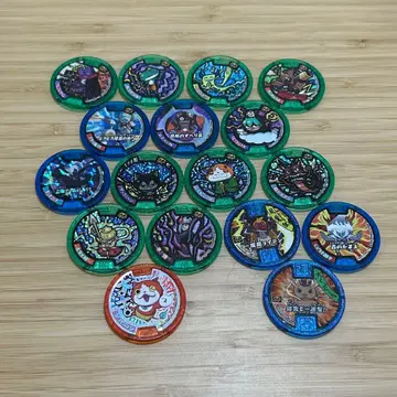 요괴워치 요괴 메달 17장 묶음 판매