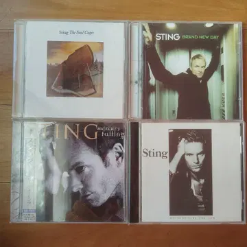 Sting 앨범 4개 세트 CD