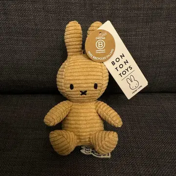 미피 BONTONTOYS 코듀로이 키링 베이지