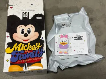 popmart 포프마 디즈니 미키 패밀리 봉제 인형 데이지