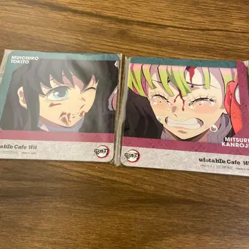 ufotable 카페 귀멸의 칼날 코스터 토키토 무이치로 칸로지 미츠리