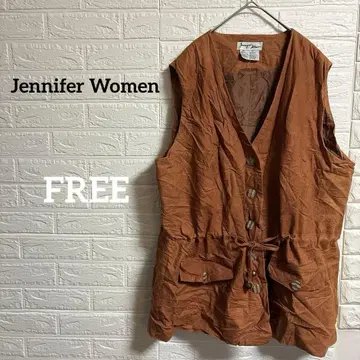 여유로운 Jennifer Women [ FREE ] 오렌지 브라운 베스트