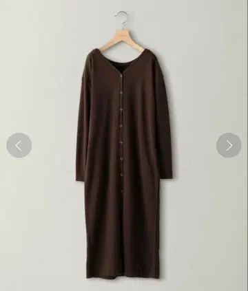 BEAUTY&YOUTH 2WAY 니트 원피스 브라운