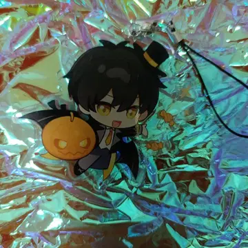 표박자 남자 명조 이케할로 아크릴 키링 미개봉 새상품