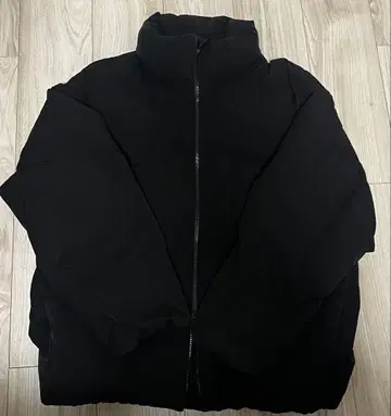 WYM/HEAT FIBER DOWN 블랙 다운 자켓