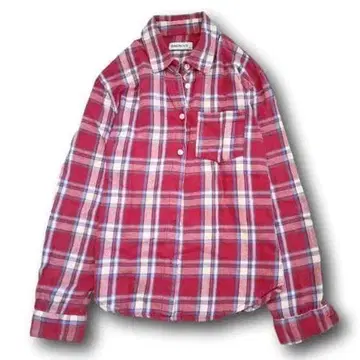 BROWNY (브라우니) 빨간색 체크 셔츠