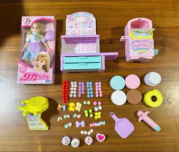 리카짱 유메deco 파티시에 폼폼 휘핑 인형 세트