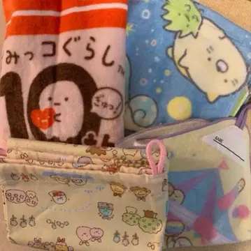 스미코구라시 타월 등 4점 세트