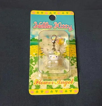 헬로키티 플라워 엔젤 지퍼 마스코트