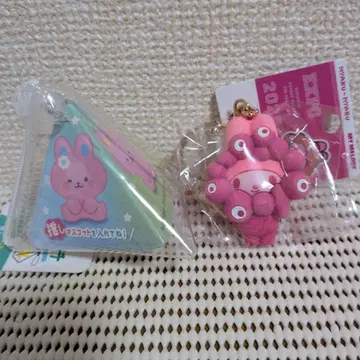 간사이 만박 미야쿠미야쿠 변신 입체 마스코트 키링 마이멜로디 최애