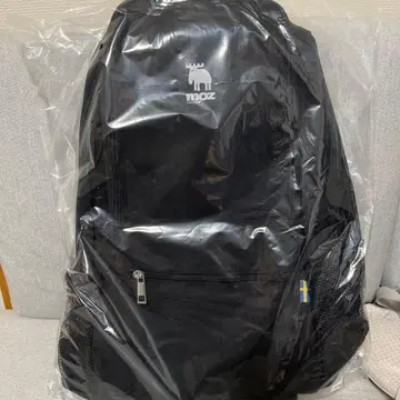 미사용 moz 블랙 백팩 에코백 (2) MOZ031BK
