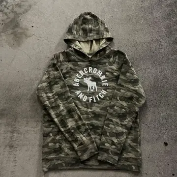 아바클로 카모플라쥬 후드티 y2k 헤이세이 갸루 크롭 기장