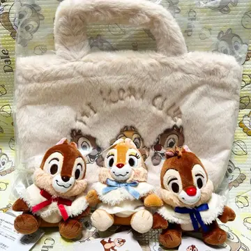 칩&데일&클라리스 마스코트 Fluffy Cuties 백