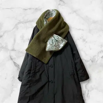 슈퍼 하카 간편 머플러 보아 벨로아 카키