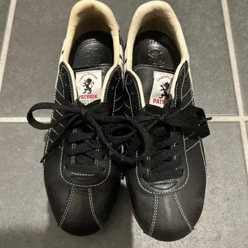 PATRICK 블랙/화이트 스니커즈