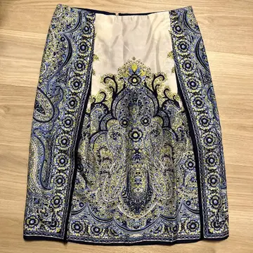 에트로 ETRO 미디 스커트 42