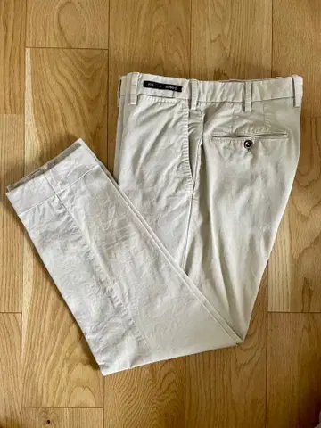 BEAMS F PT01 치노 팬츠 라이트 베이지 48