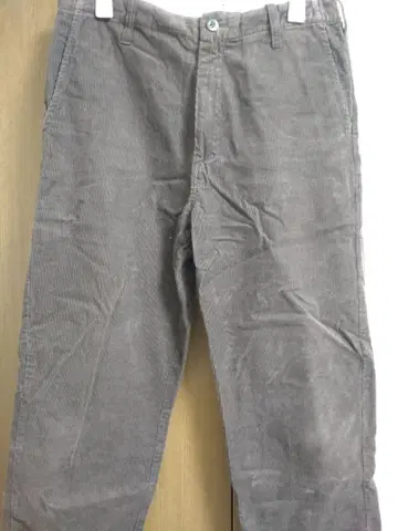 코듀로이 차콜 팬츠 사이즈 32