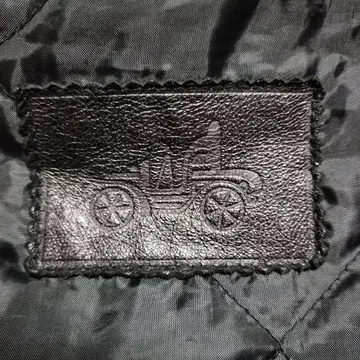 빈티지 가죽 아우터