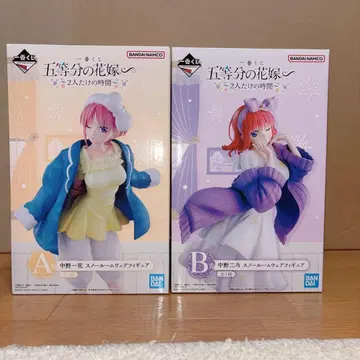 5등분의 신부 제일복권 나카노 이치카 나카노 니노 스노우룸 피규어
